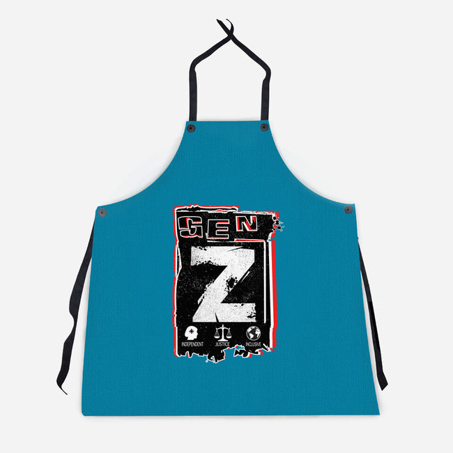 Gen Z Digital Natives-Unisex-Kitchen-Apron-palmstreet