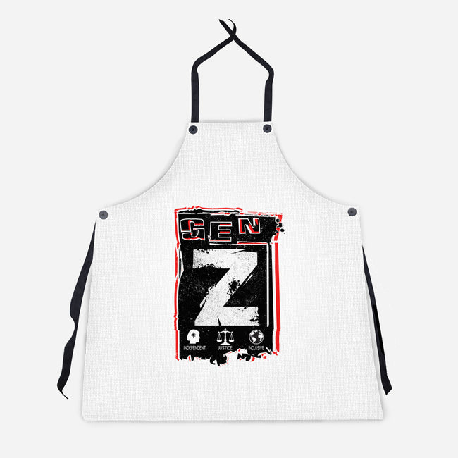 Gen Z Digital Natives-Unisex-Kitchen-Apron-palmstreet