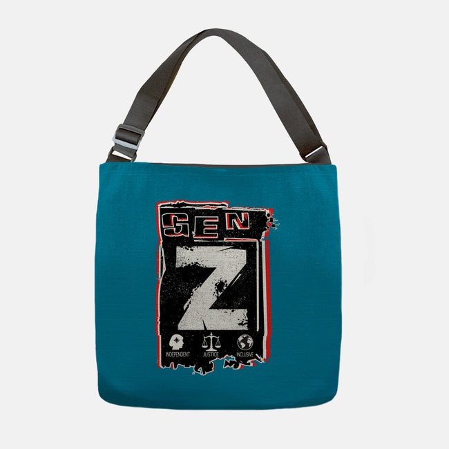 Gen Z Digital Natives-None-Adjustable Tote-Bag-palmstreet