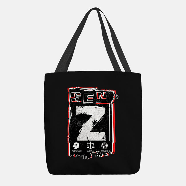 Gen Z Digital Natives-None-Basic Tote-Bag-palmstreet