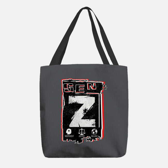 Gen Z Digital Natives-None-Basic Tote-Bag-palmstreet