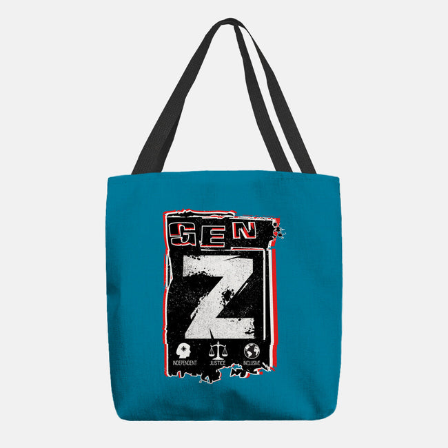 Gen Z Digital Natives-None-Basic Tote-Bag-palmstreet