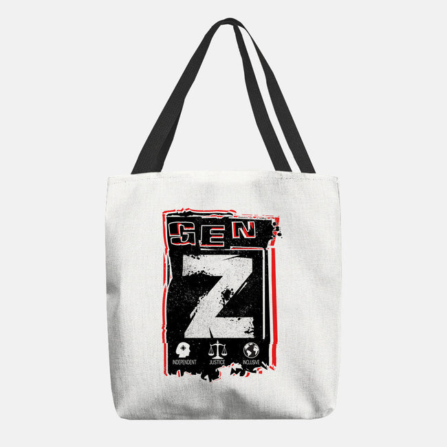 Gen Z Digital Natives-None-Basic Tote-Bag-palmstreet