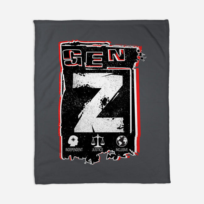 Gen Z Digital Natives-None-Fleece-Blanket-palmstreet