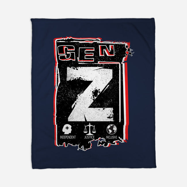 Gen Z Digital Natives-None-Fleece-Blanket-palmstreet