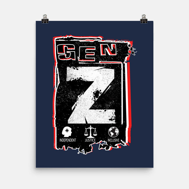 Gen Z Digital Natives-None-Matte-Poster-palmstreet