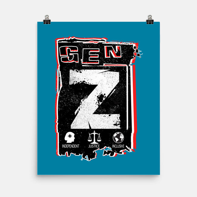 Gen Z Digital Natives-None-Matte-Poster-palmstreet