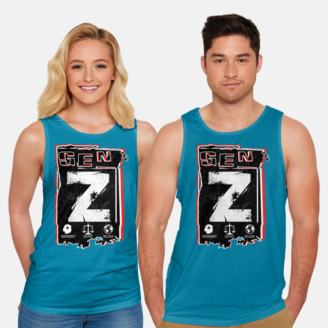 Gen Z Digital Natives-Unisex-Basic-Tank-palmstreet