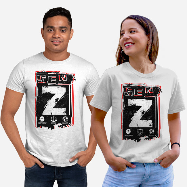 Gen Z Digital Natives-Unisex-Basic-Tee-palmstreet