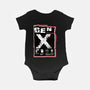 X Marks The Spot Gen X-Baby-Basic-Onesie-palmstreet