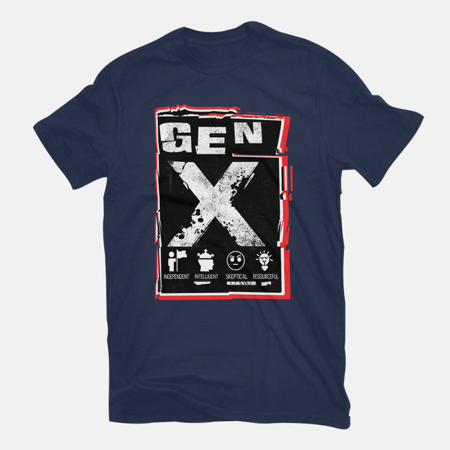 X Marks The Spot Gen X-Unisex-Basic-Tee-palmstreet