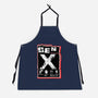 X Marks The Spot Gen X-Unisex-Kitchen-Apron-palmstreet