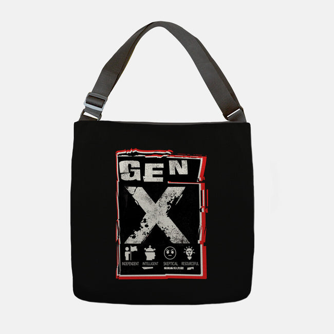 X Marks The Spot Gen X-None-Adjustable Tote-Bag-palmstreet