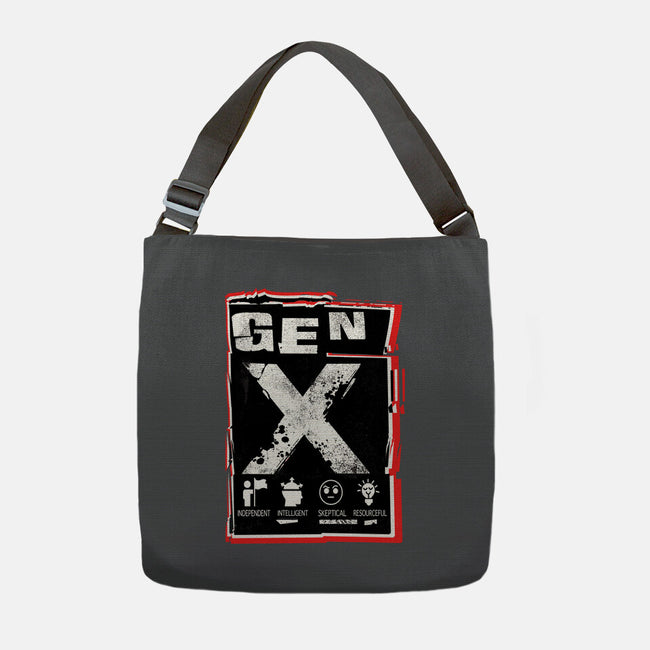 X Marks The Spot Gen X-None-Adjustable Tote-Bag-palmstreet