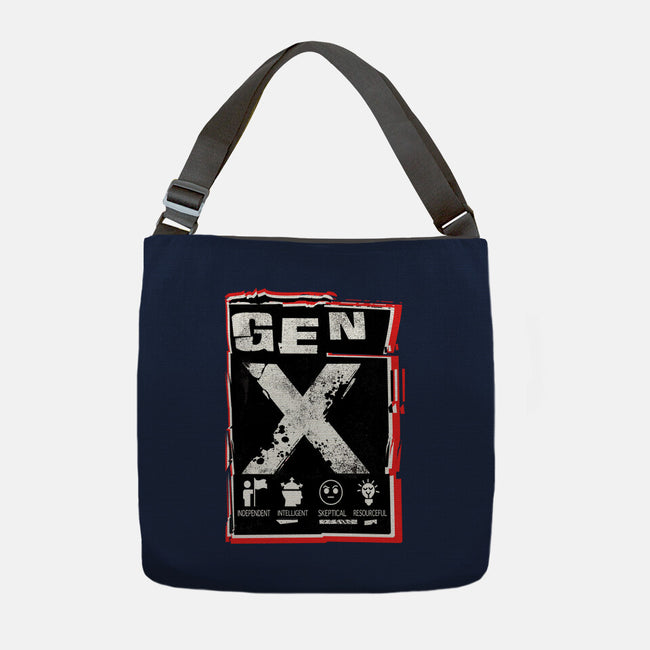 X Marks The Spot Gen X-None-Adjustable Tote-Bag-palmstreet