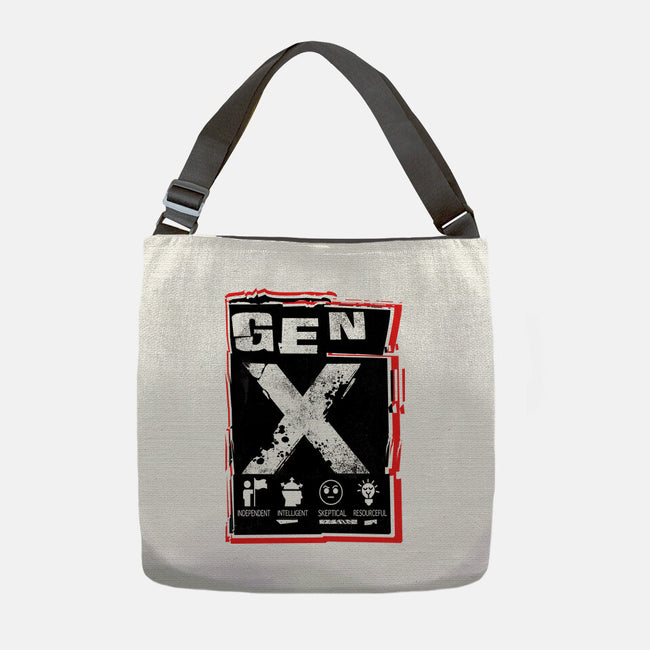 X Marks The Spot Gen X-None-Adjustable Tote-Bag-palmstreet