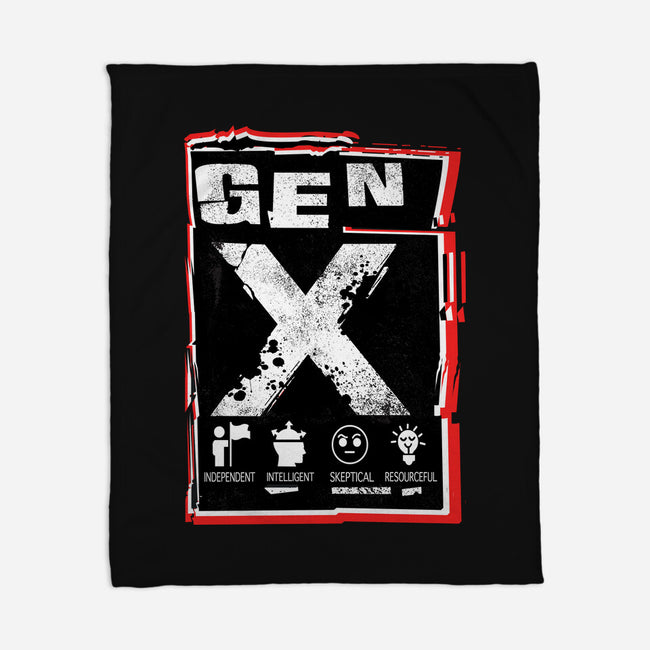X Marks The Spot Gen X-None-Fleece-Blanket-palmstreet