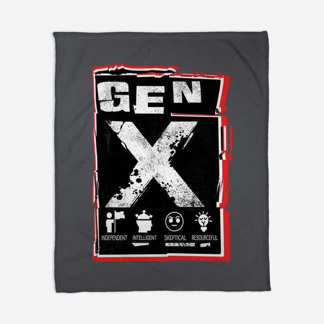 X Marks The Spot Gen X-None-Fleece-Blanket-palmstreet