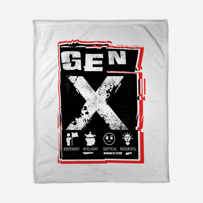 X Marks The Spot Gen X-None-Fleece-Blanket-palmstreet