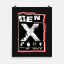 X Marks The Spot Gen X-None-Matte-Poster-palmstreet