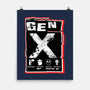 X Marks The Spot Gen X-None-Matte-Poster-palmstreet