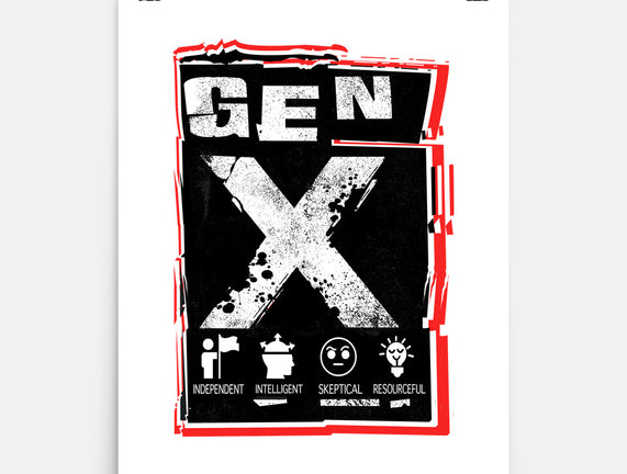 X Marks The Spot Gen X