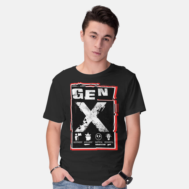 X Marks The Spot Gen X-Mens-Basic-Tee-palmstreet