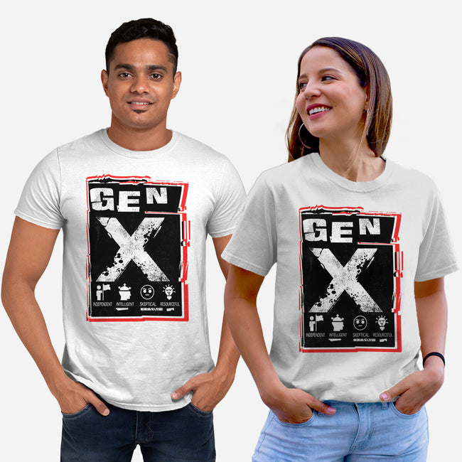 X Marks The Spot Gen X-Unisex-Basic-Tee-palmstreet