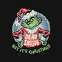 Dead Inside But It's Christmas-Unisex-Basic-Tee-glitchygorilla