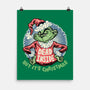 Dead Inside But It's Christmas-None-Matte-Poster-glitchygorilla