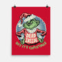 Dead Inside But It's Christmas-None-Matte-Poster-glitchygorilla