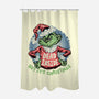 Dead Inside But It's Christmas-None-Polyester-Shower Curtain-glitchygorilla