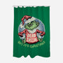 Dead Inside But It's Christmas-None-Polyester-Shower Curtain-glitchygorilla