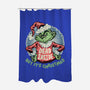 Dead Inside But It's Christmas-None-Polyester-Shower Curtain-glitchygorilla