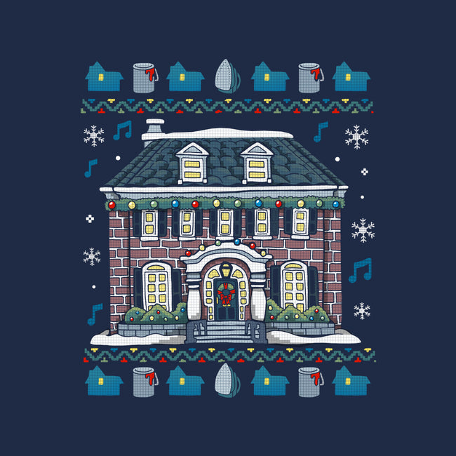 Christmas Alone-Womens-V-Neck-Tee-Vallina84