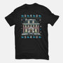 Christmas Alone-Womens-Fitted-Tee-Vallina84