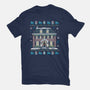 Christmas Alone-Womens-Fitted-Tee-Vallina84