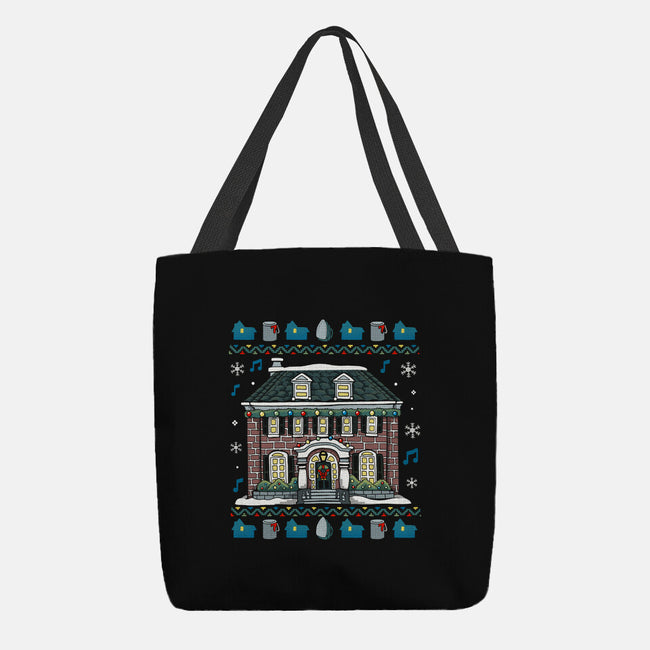 Christmas Alone-None-Basic Tote-Bag-Vallina84