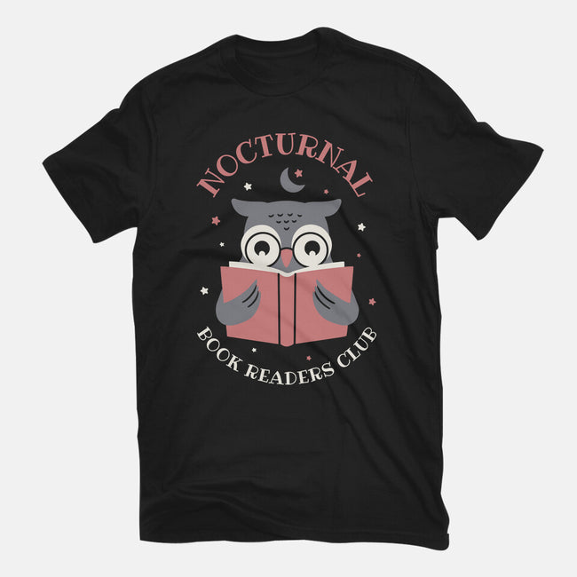 Nocturnal Book Readers Club-Unisex-Basic-Tee-brunopires