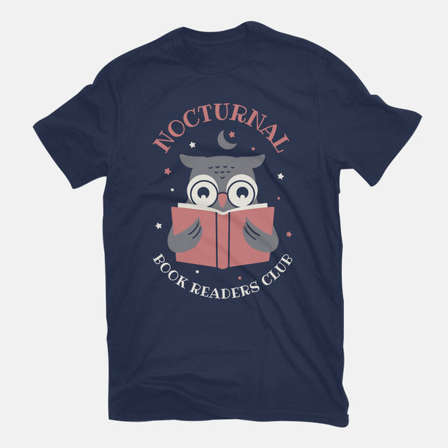 Nocturnal Book Readers Club-Youth-Basic-Tee-brunopires