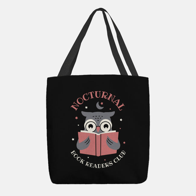 Nocturnal Book Readers Club-None-Basic Tote-Bag-brunopires
