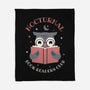 Nocturnal Book Readers Club-None-Fleece-Blanket-brunopires