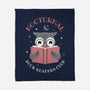 Nocturnal Book Readers Club-None-Fleece-Blanket-brunopires