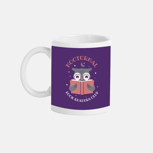 Nocturnal Book Readers Club-None-Mug-Drinkware-brunopires