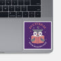 Nocturnal Book Readers Club-None-Glossy-Sticker-brunopires