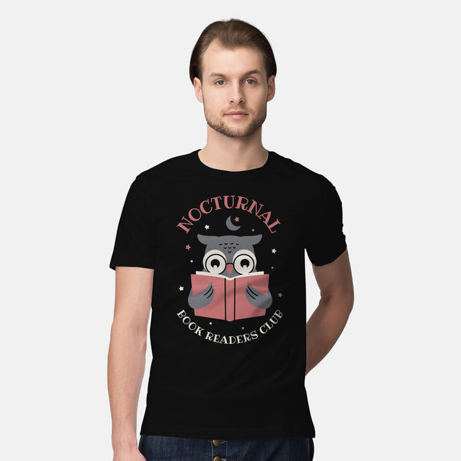 Nocturnal Book Readers Club-Mens-Premium-Tee-brunopires