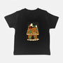 Snoopy On Gingerbread House-Baby-Basic-Tee-JamesQJO