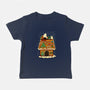 Snoopy On Gingerbread House-Baby-Basic-Tee-JamesQJO