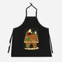 Snoopy On Gingerbread House-Unisex-Kitchen-Apron-JamesQJO