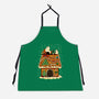 Snoopy On Gingerbread House-Unisex-Kitchen-Apron-JamesQJO